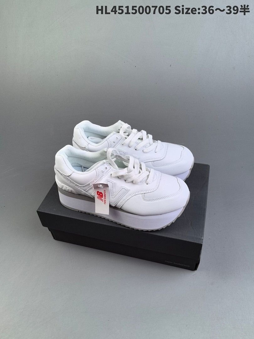 New Balance - ML574 Plus Platform Sneakers in 14 Colors - Image 14