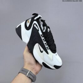 Nike - Zoom 2K Black and White Sneakers