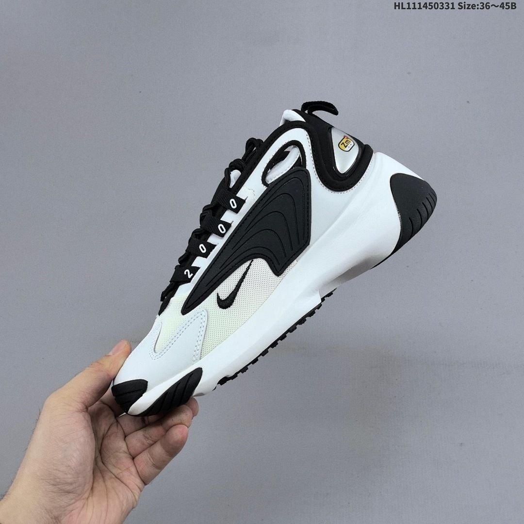 Nike - Zoom 2K Black and White Sneakers - Image 3