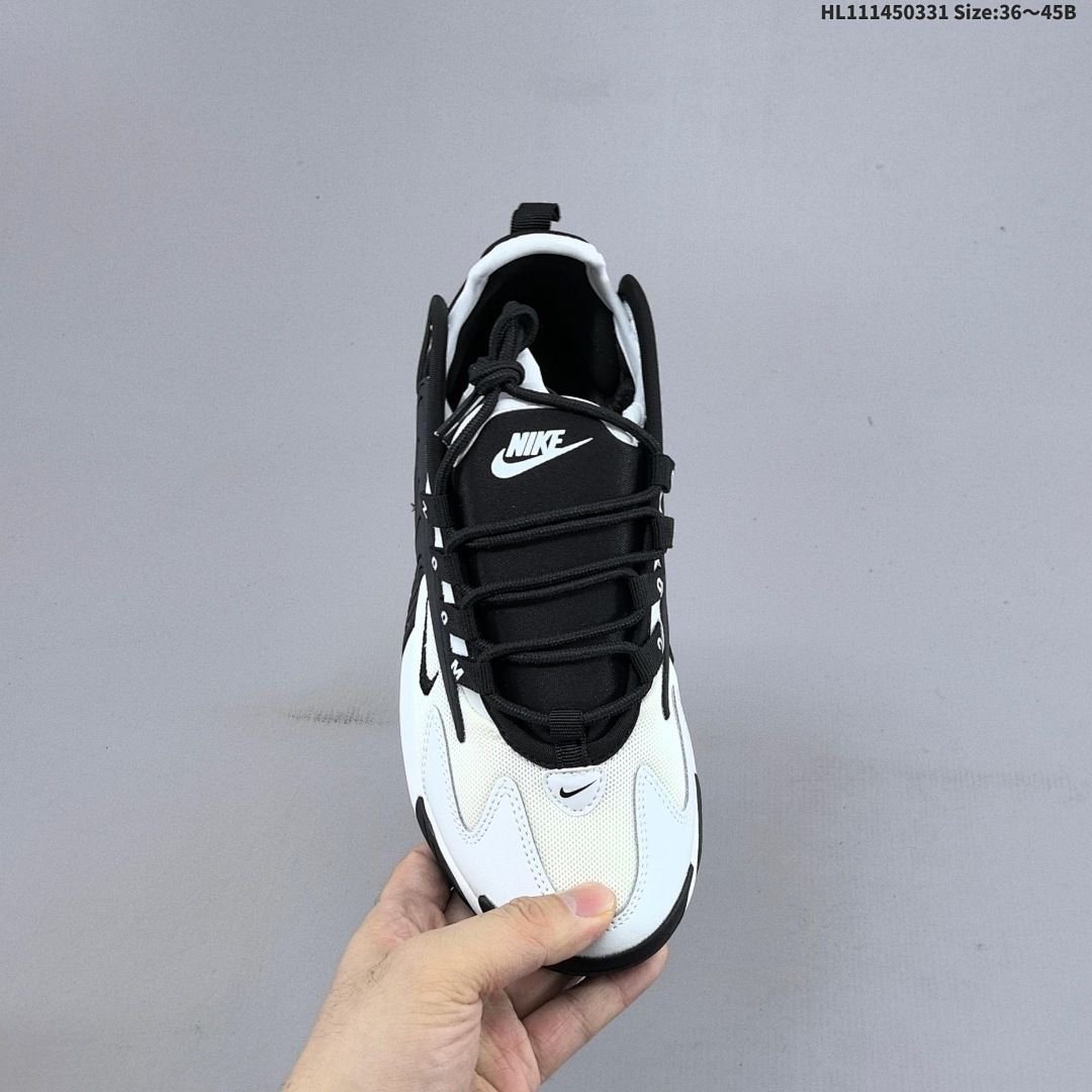 Nike - Zoom 2K Black and White Sneakers - Image 4