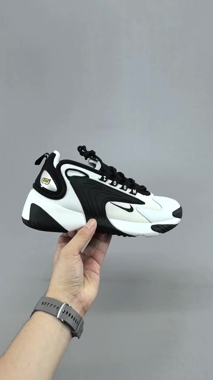 Nike - Zoom 2K Black and White Sneakers - Image 5