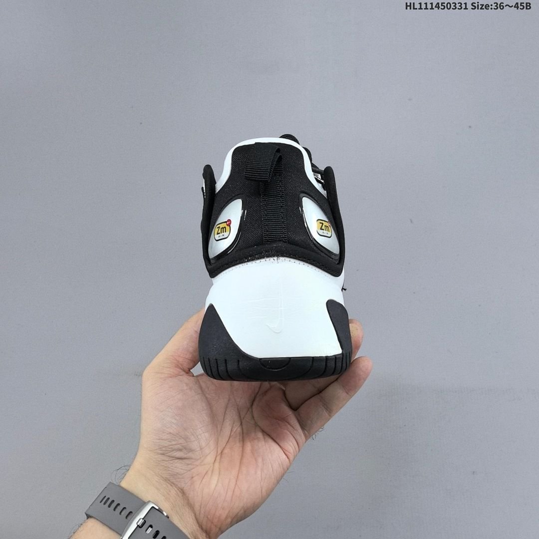 Nike - Zoom 2K Black and White Sneakers - Image 6