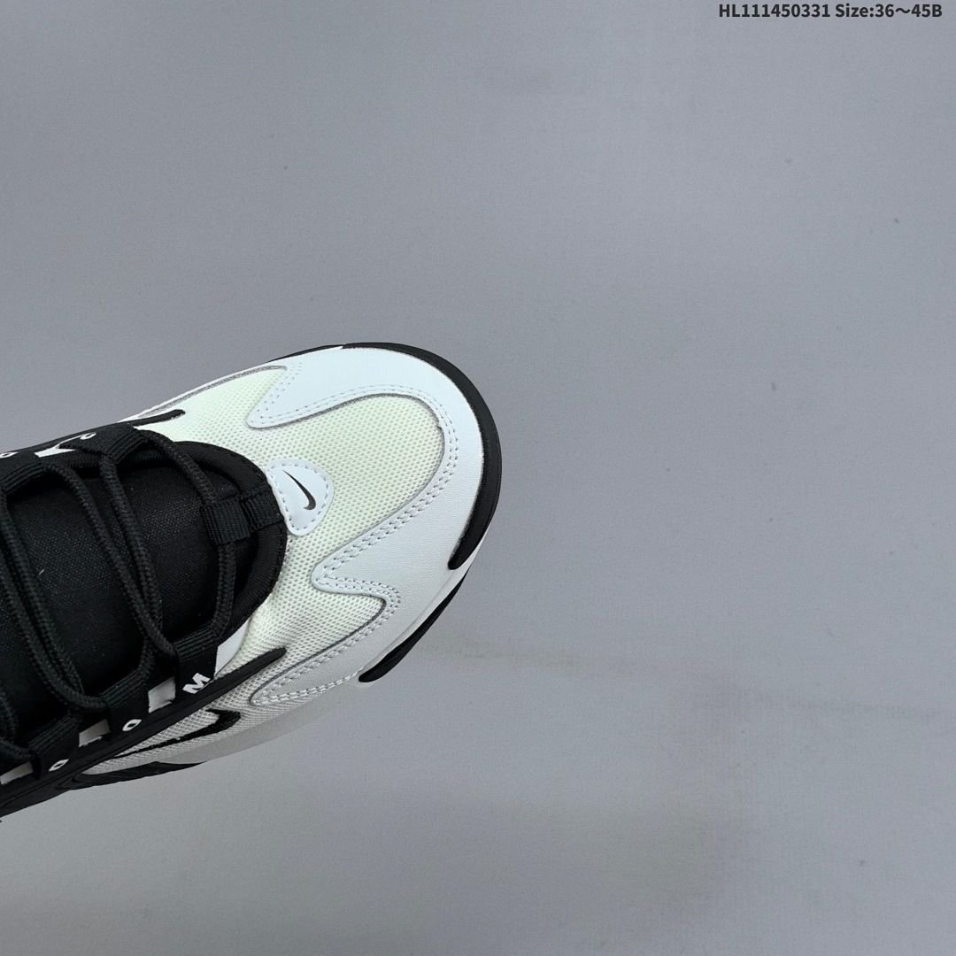 Nike - Zoom 2K Black and White Sneakers - Image 7