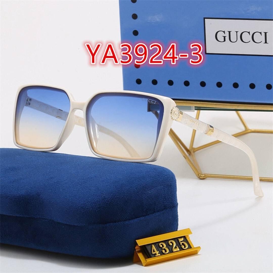 Gucci - Rectangle Sunglasses in 6 Colors - Image 4