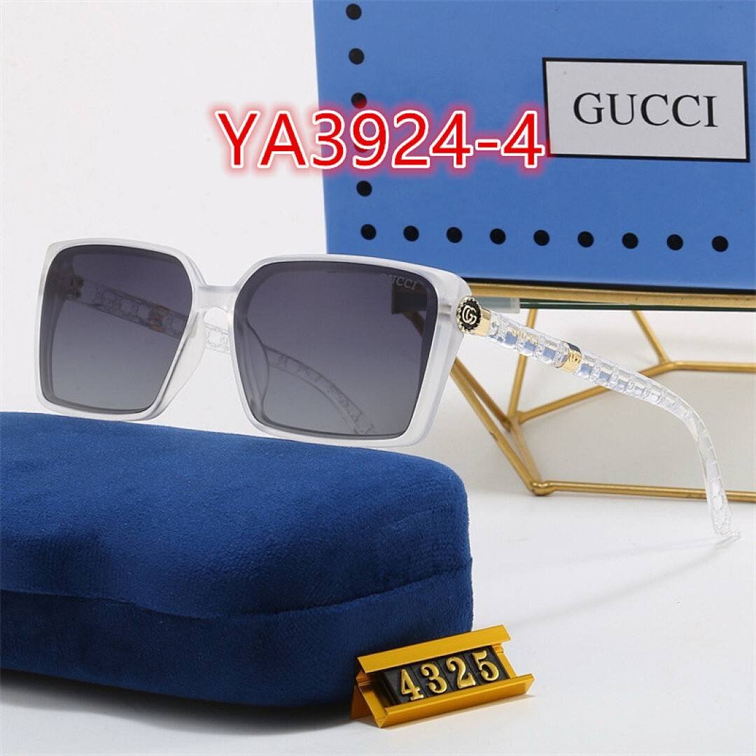 Gucci - Rectangle Sunglasses in 6 Colors - Image 5
