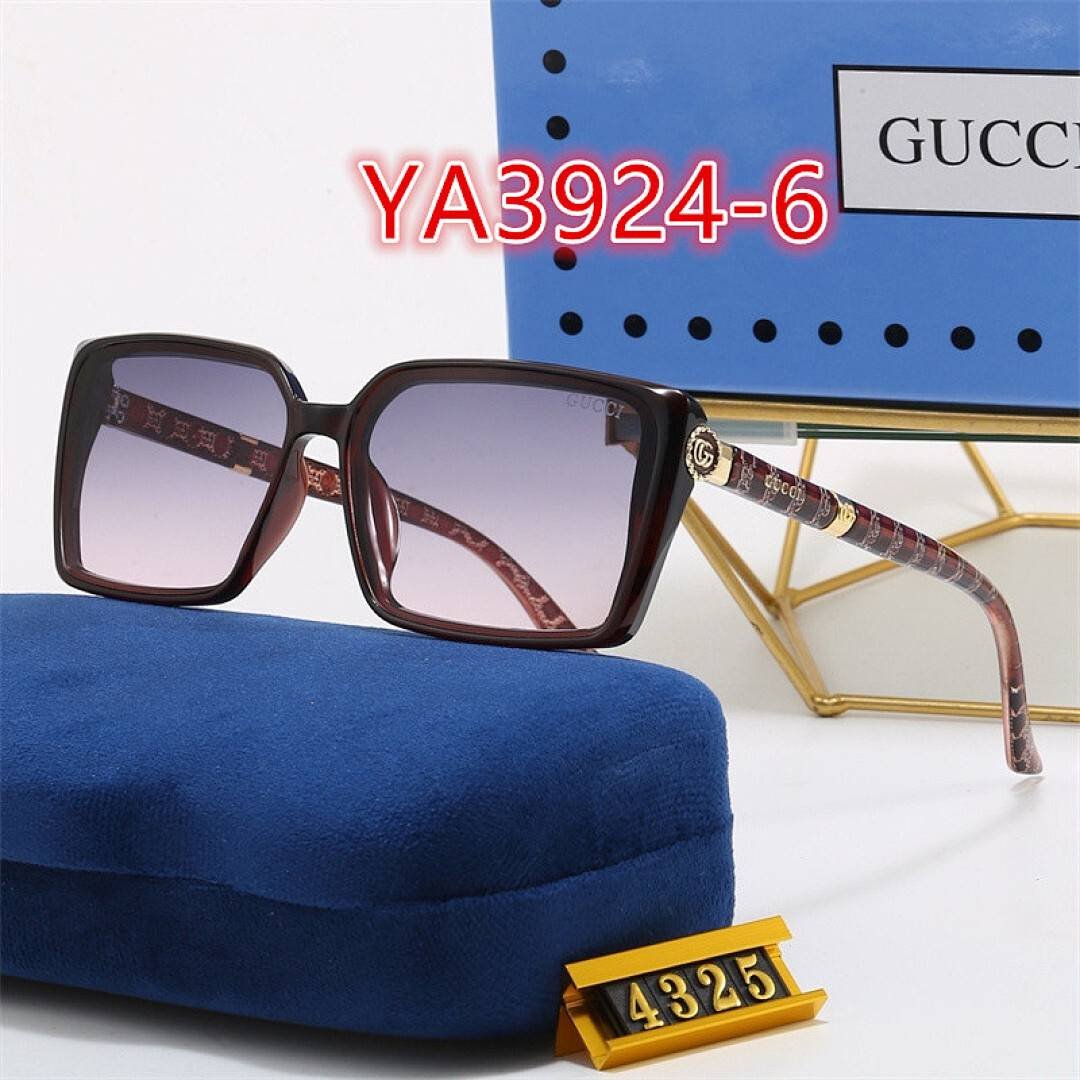 Gucci - Rectangle Sunglasses in 6 Colors - Image 7