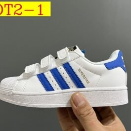 Adidas - Superstar Sneakers with Velcro for Kids size 22-37 in 20 Colors