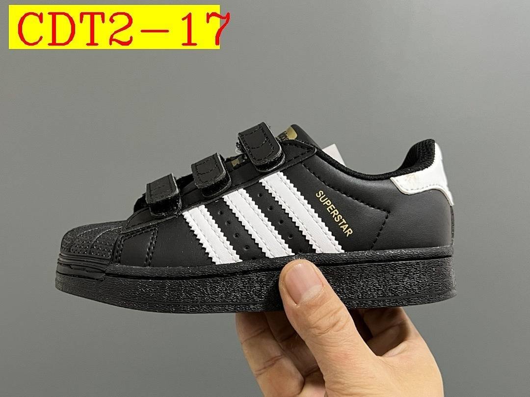 Adidas - Superstar Sneakers with Velcro for Kids size 22-37 in 20 Colors - Image 16