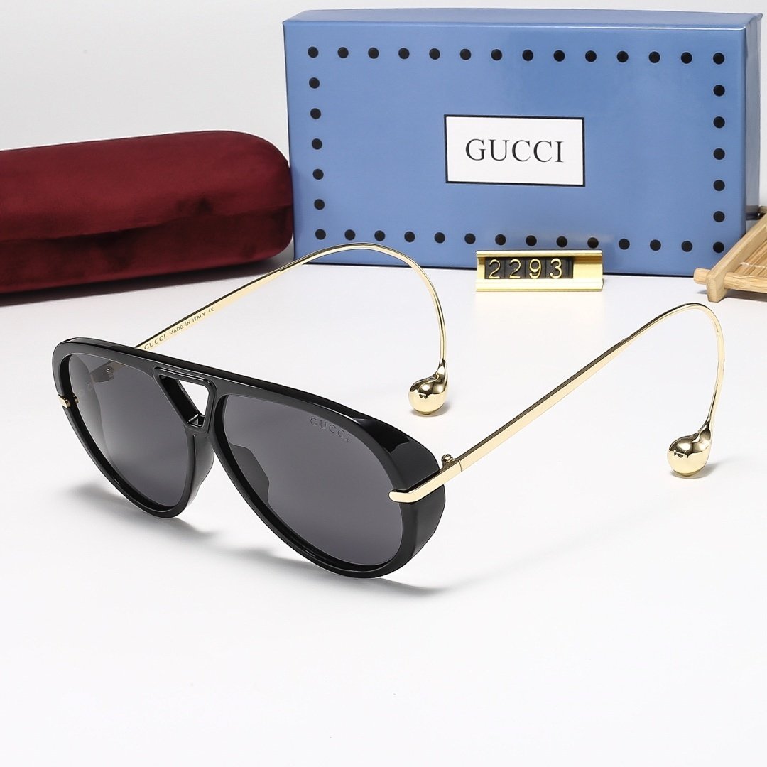 Gucci - Sunglasses with box in 6 Colors - Image 8