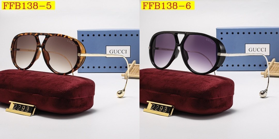 Gucci - Sunglasses with box in 6 Colors - Image 11