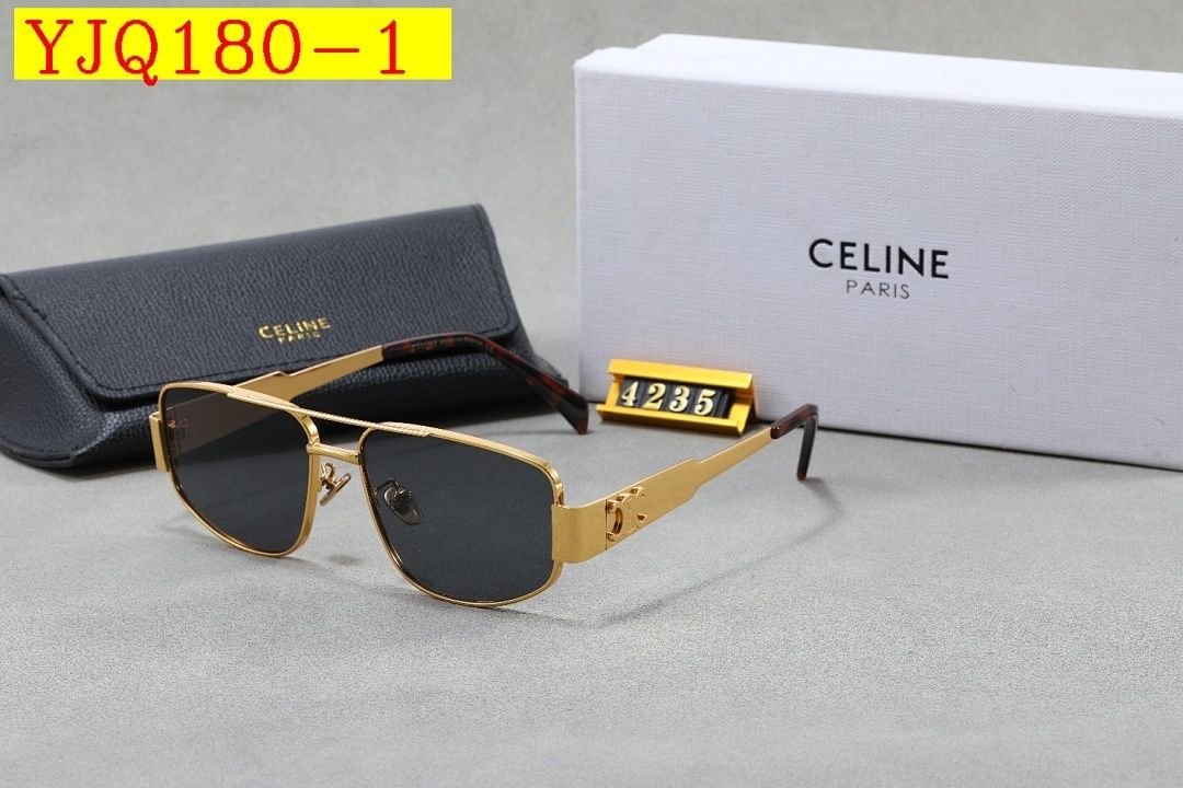 Celine - Men's Aviator Sunglasses with box in 5 Colors - Image 2