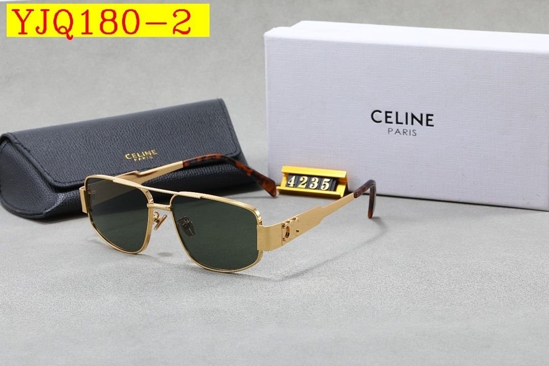 Celine - Men's Aviator Sunglasses with box in 5 Colors - Image 3