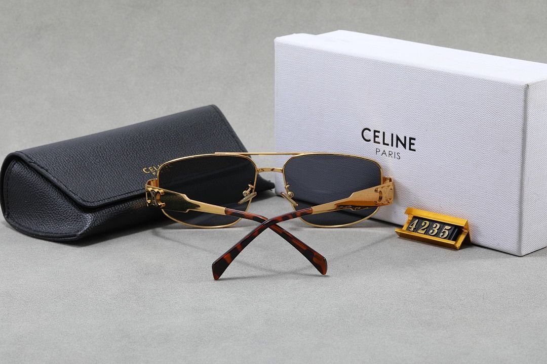 Celine - Men's Aviator Sunglasses with box in 5 Colors - Image 9