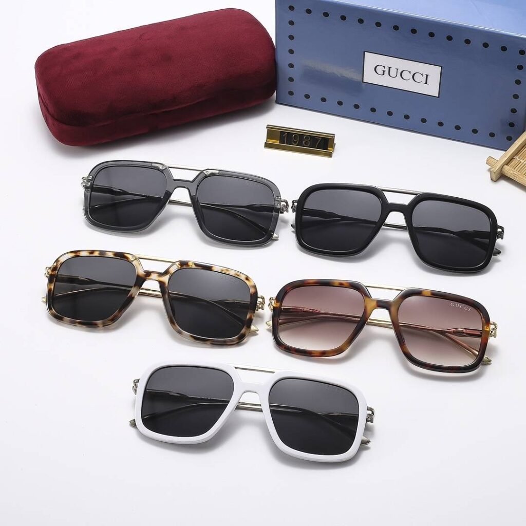 Gucci - Men's Sunglasses with box in 5 Colors