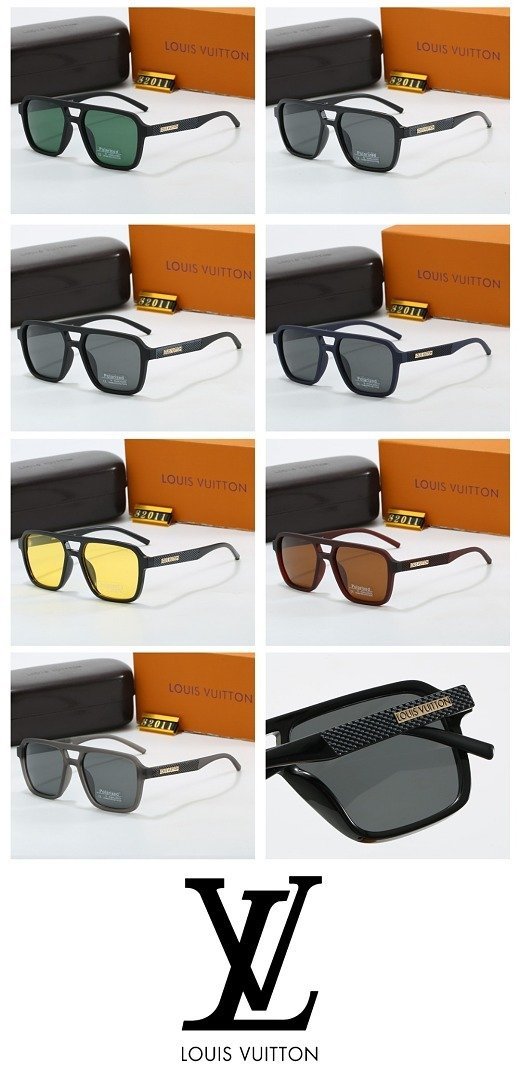 Louis Vuitton - Men's Sunglassess With Box in 7 Colors - Imagen 8