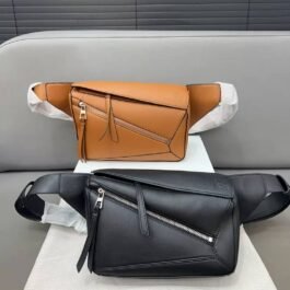 Loewe - Mini Leather Puzzle Belt Bag in 2 Colors