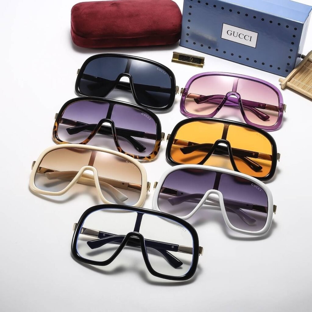 Gucci - Oversized Sunglasses with box in 7 Colors