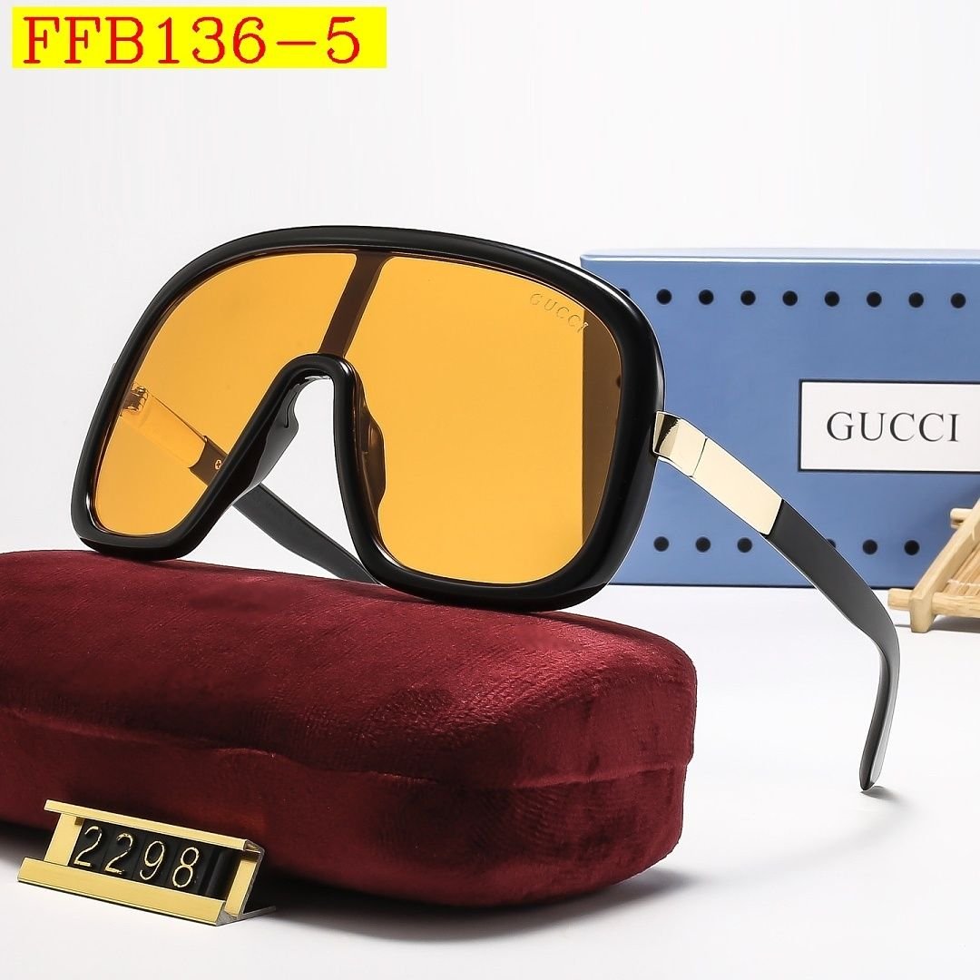Gucci - Oversized Sunglasses with box in 7 Colors - Image 6