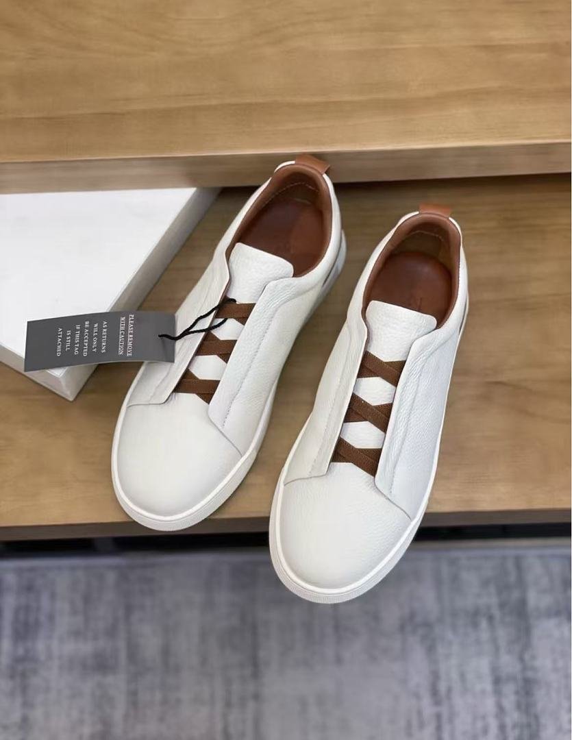 Ermenegildo Zegna - Triple Stitch Sneakers in 8 Colors