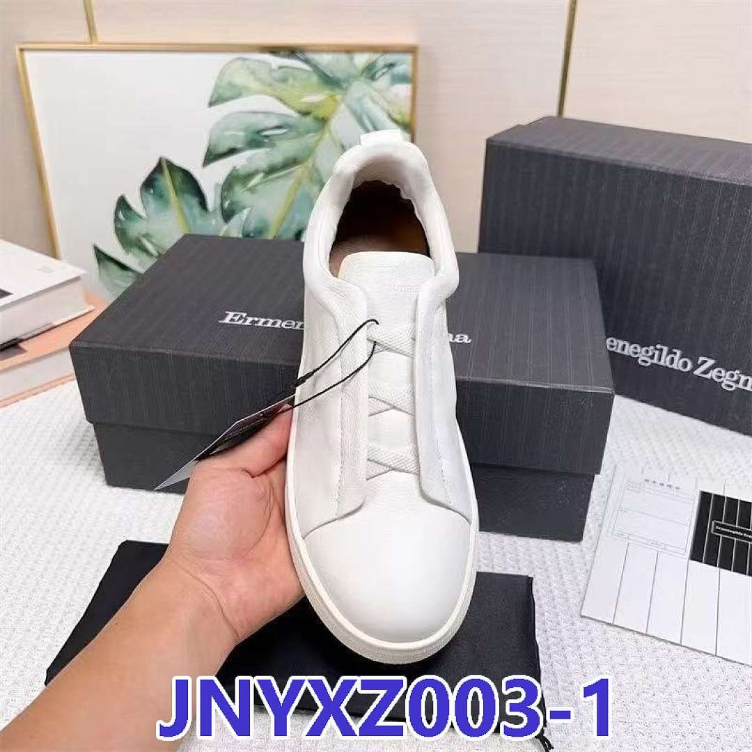 Ermenegildo Zegna - Triple Stitch Sneakers in 8 Colors - Image 2