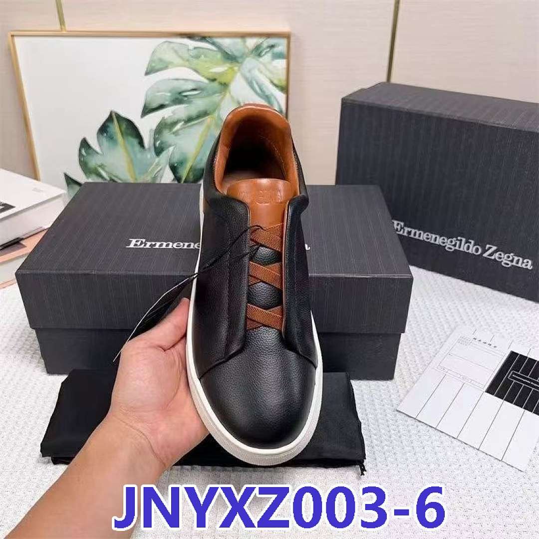 Ermenegildo Zegna - Triple Stitch Sneakers in 8 Colors - Image 7