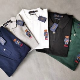 Ralph Lauren - Polo Shirt with Bear in 5 Colors