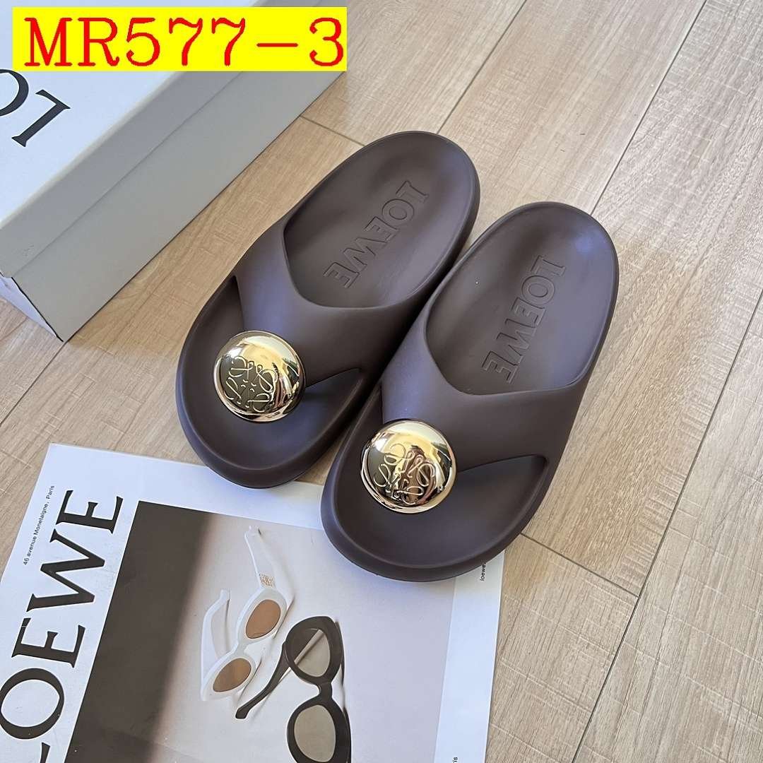 Loewe - Spring Summer Ball Flip Flops in 4 Colors - Image 3