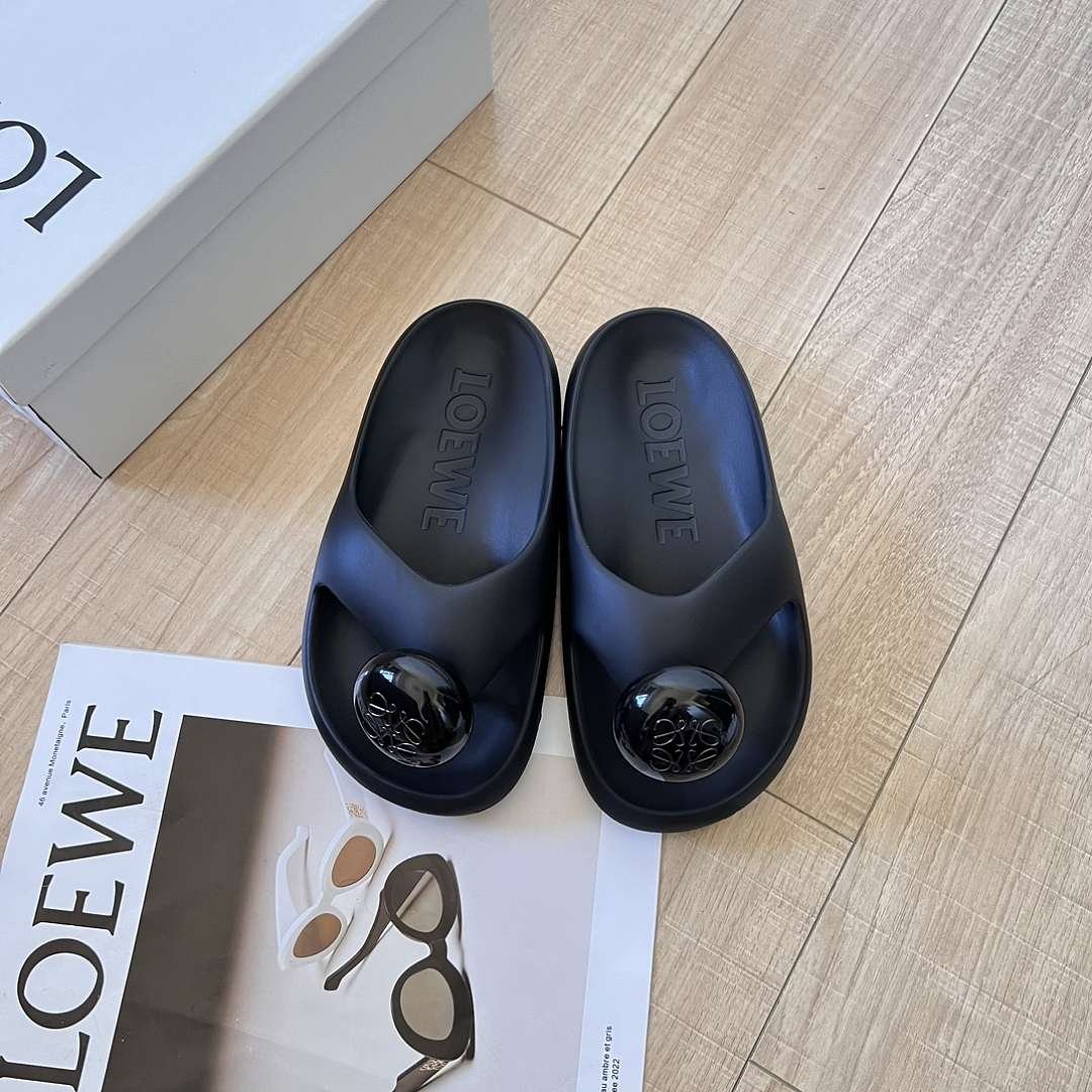 Loewe - Spring Summer Ball Flip Flops in 4 Colors - Image 6