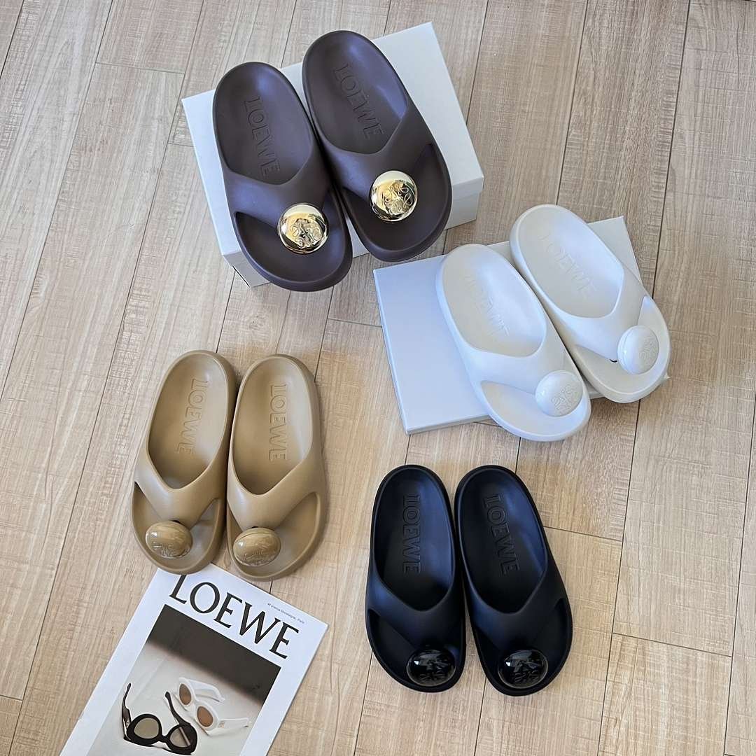 Loewe - Spring Summer Ball Flip Flops in 4 Colors - Image 13