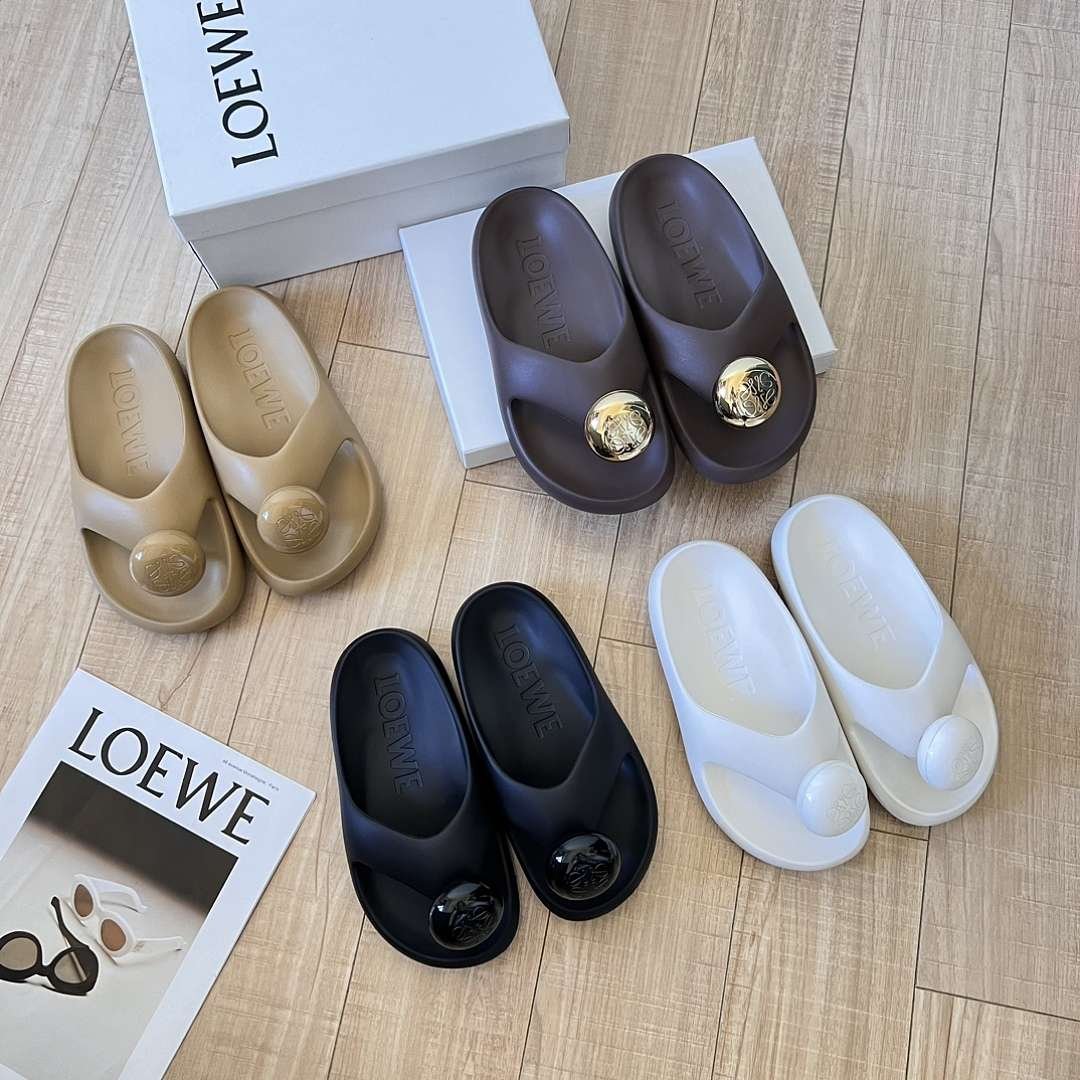 Loewe - Spring Summer Ball Flip Flops in 4 Colors - Image 14