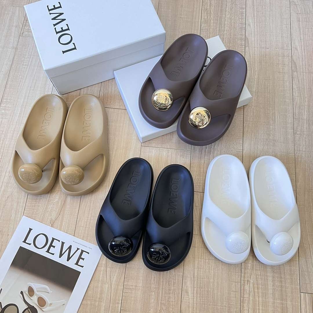 Loewe - Spring Summer Ball Flip Flops in 4 Colors - Image 17