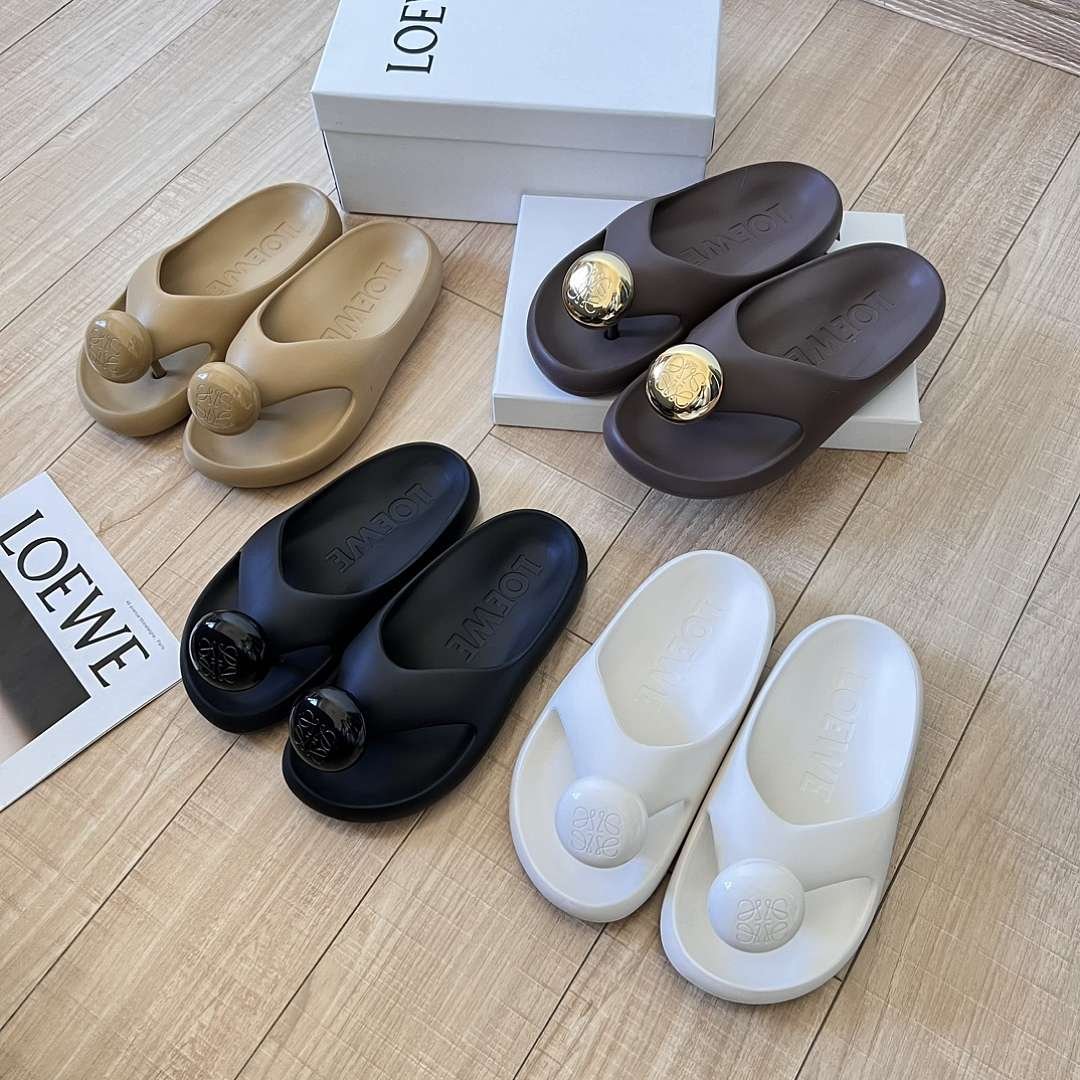 Loewe - Spring Summer Ball Flip Flops in 4 Colors - Image 19
