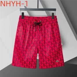 Lacoste - Men's Red Swimming Trunks