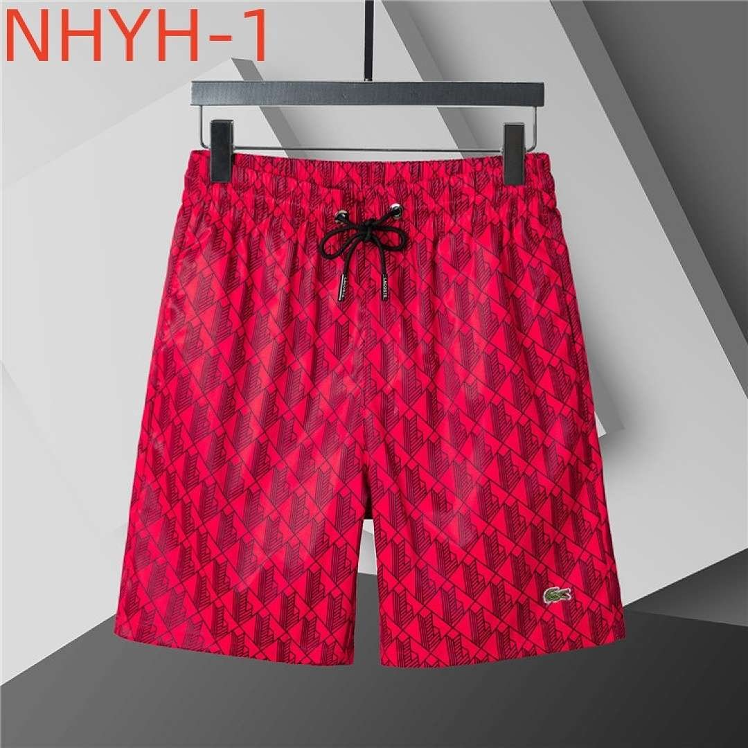 Lacoste - Men's Red Swimming Trunks
