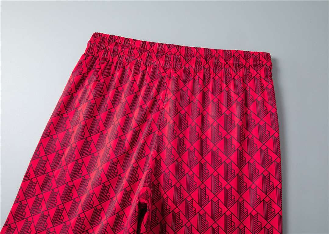 Lacoste - Men's Red Swimming Trunks - Image 3