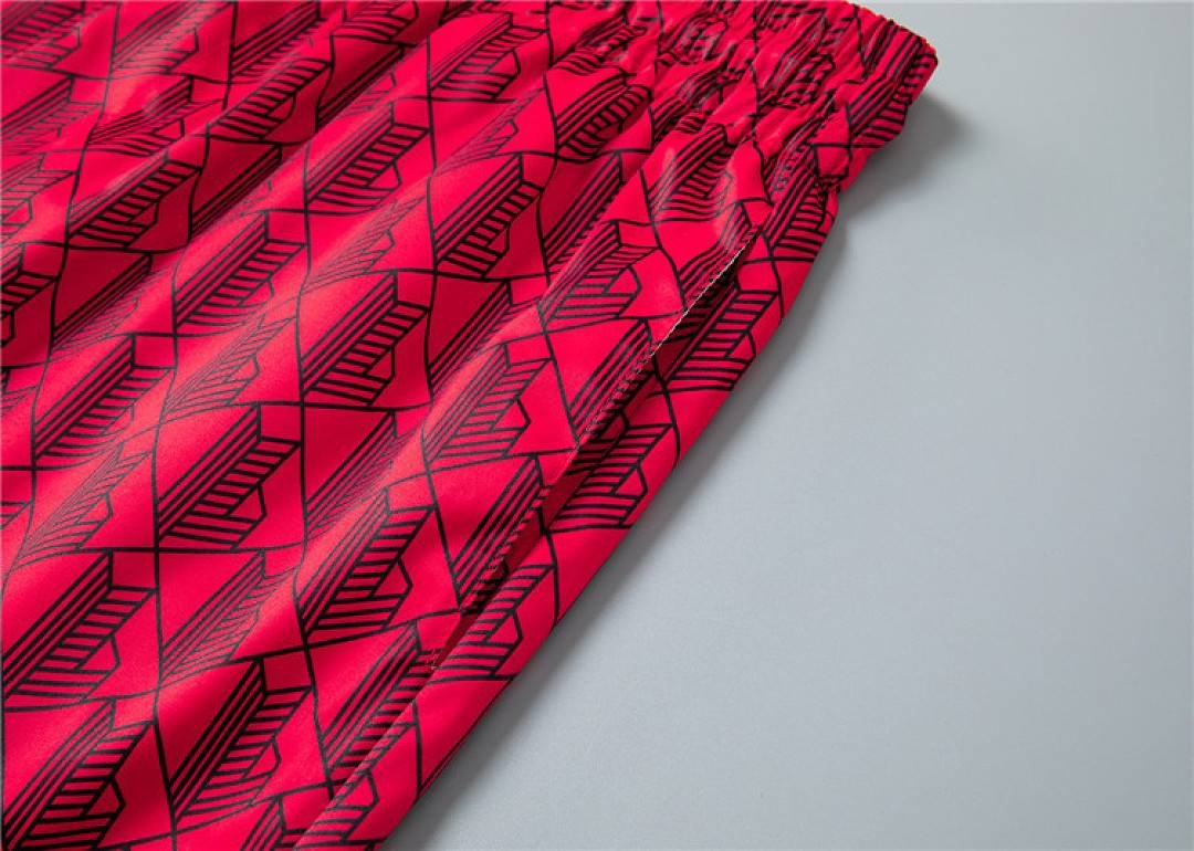 Lacoste - Men's Red Swimming Trunks - Image 7