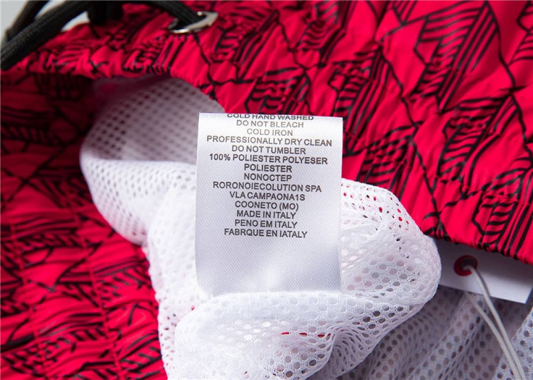 Lacoste - Men's Red Swimming Trunks - Image 16