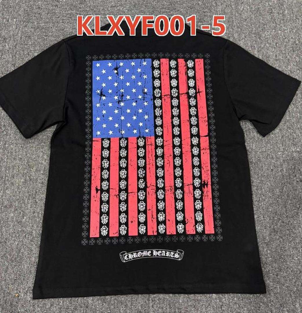 Chrome Hearts - Stars and Stripes American Flag T-Shirts in 6 Versions - Image 5