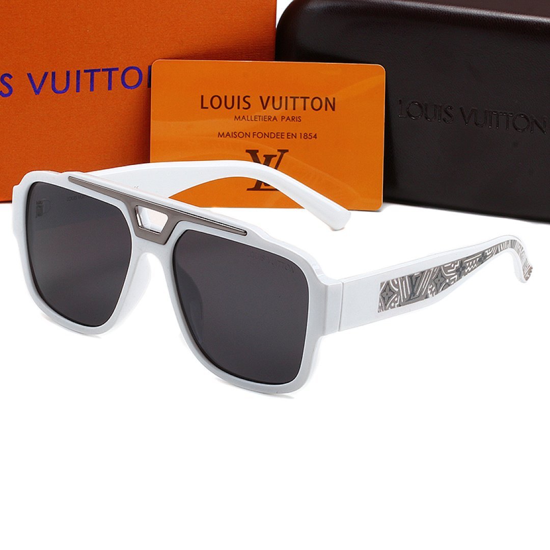 Louis Vuitton - Oversized Aviator Sunglasses in 5 Colors – Bild 5