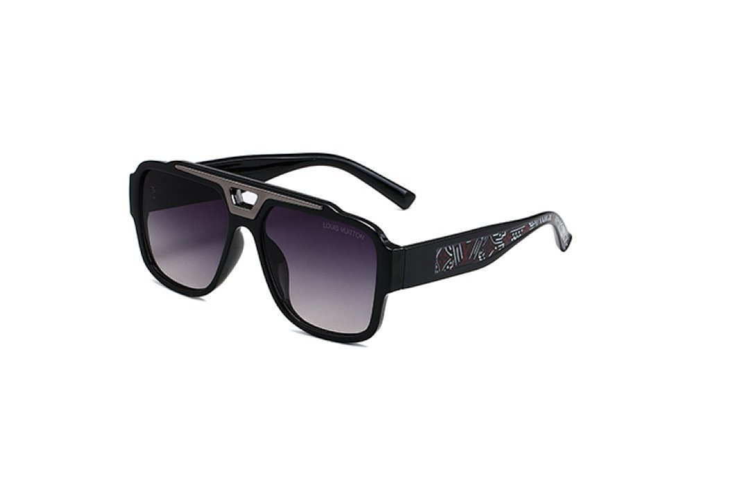 Louis Vuitton - Oversized Aviator Sunglasses in 5 Colors – Bild 13