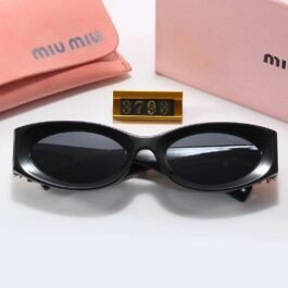 Miu Miu - Oval Frame Sunglasses in 5 Colors