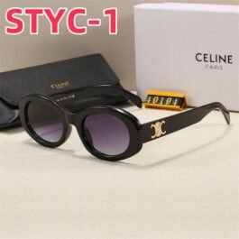 Celine - Rounded Oval Sunglasses in 7 Colors