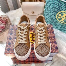 Tory Burch - Monogram Jacquard Women's Sneakers in 2 Colors