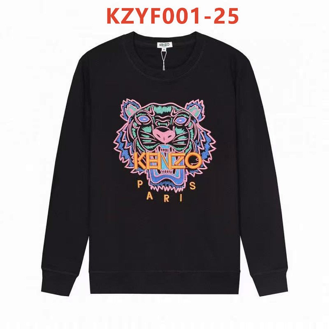 Kenzo - Embroidered Tiger Head Sweater in 20 Colors – Bild 5