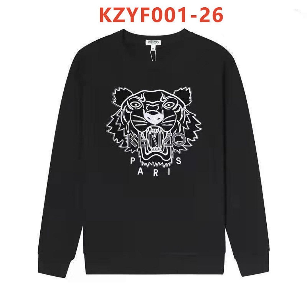 Kenzo - Embroidered Tiger Head Sweater in 20 Colors – Bild 6