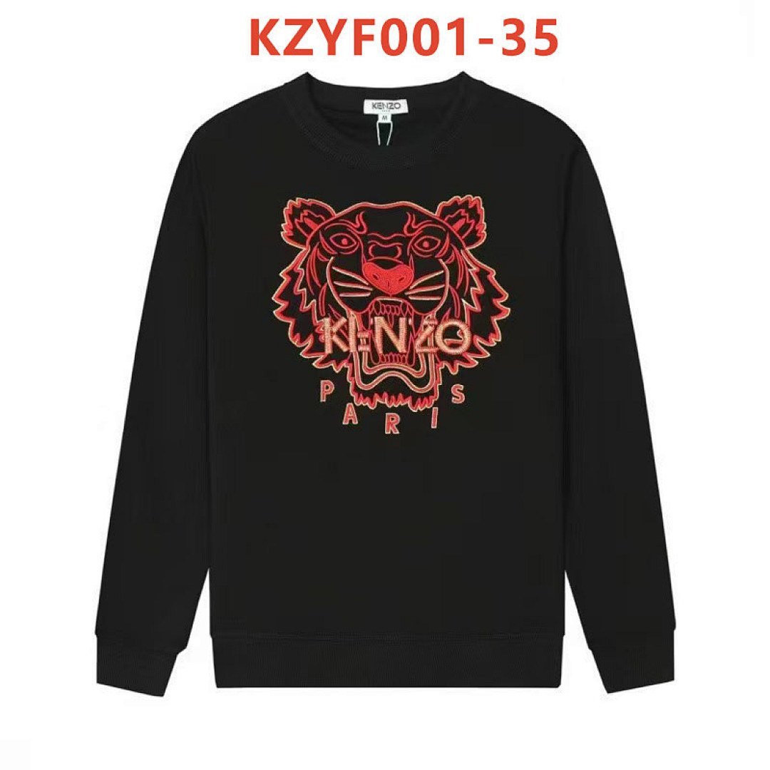 Kenzo - Embroidered Tiger Head Sweater in 20 Colors – Bild 15