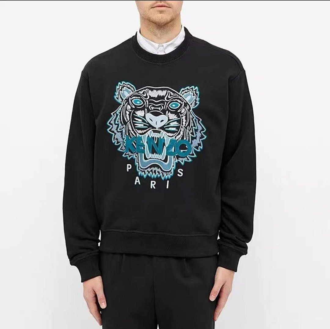 Kenzo - Embroidered Tiger Head Sweater in 20 Colors – Bild 21