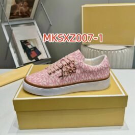 Michael Kors - Poppy Lace Up Monogrammed Sneakers in 7 Colors