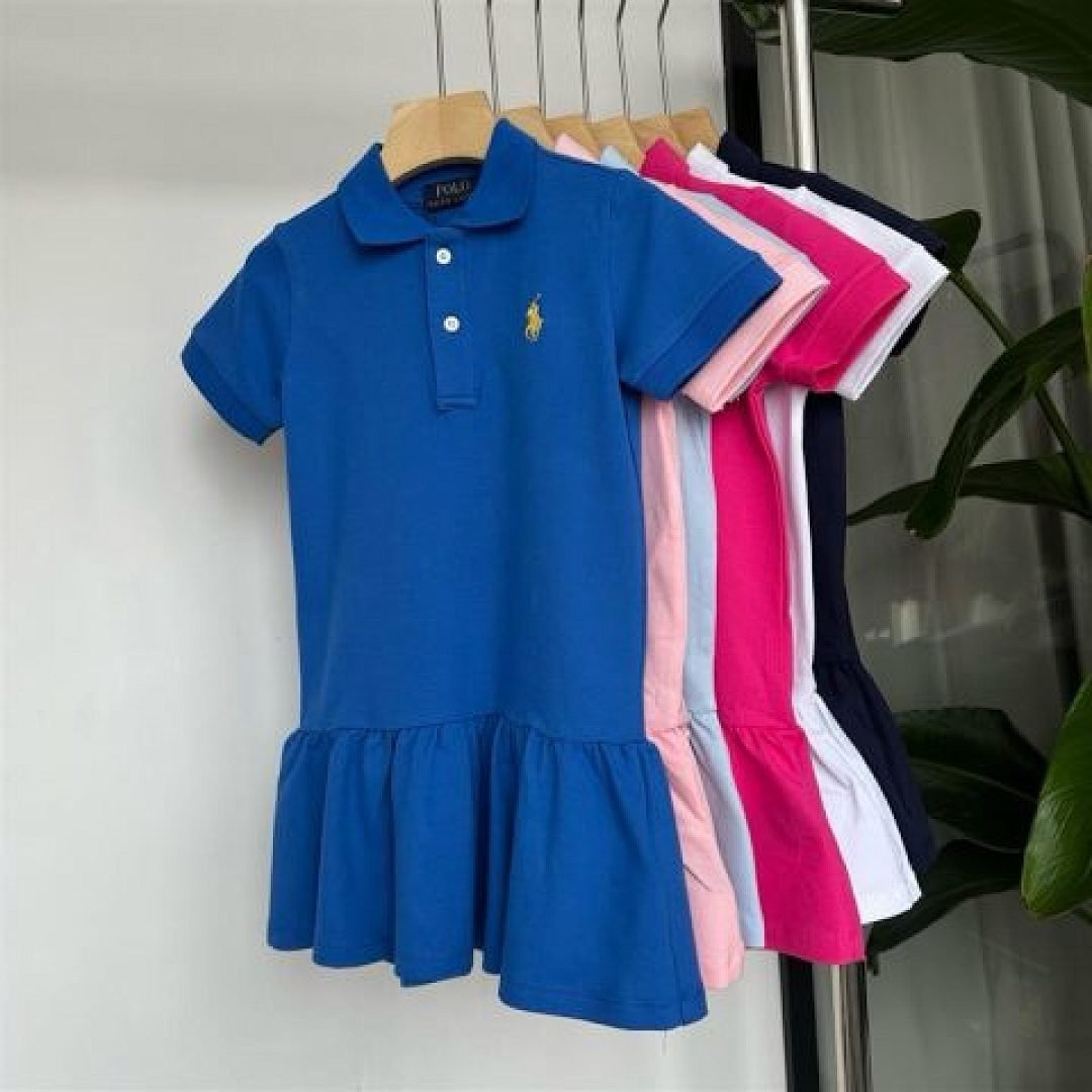 Ralph Lauren - Children's Shirt Dress in 7 Colors – Bild 11