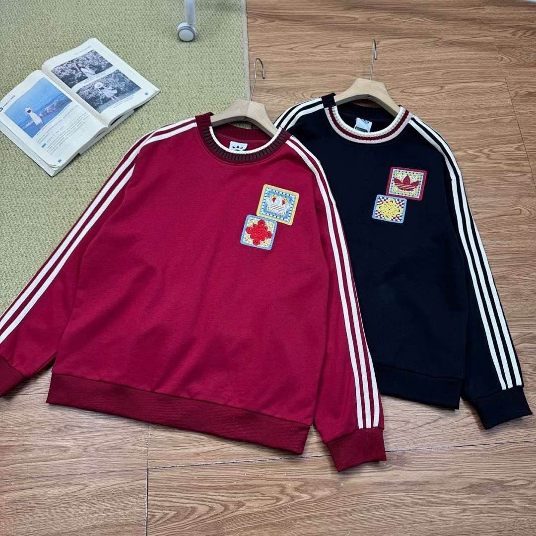 Adidas - Crafted Crewneck Jumper in 2 Colors